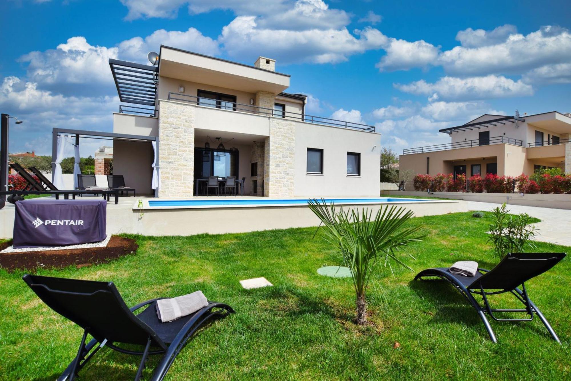 Villa Oskar Istrien Sveti Lovreč Pazenatički Buitenkant foto